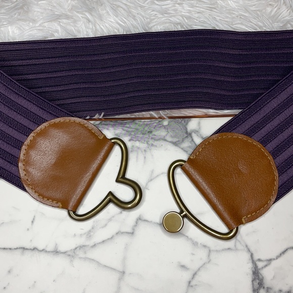 Old Navy - Eggplant Waist Belt - Picture 2 of 11